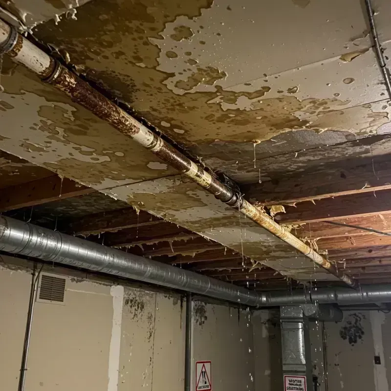 Ceiling Water Damage Repair in Lincoln, IL