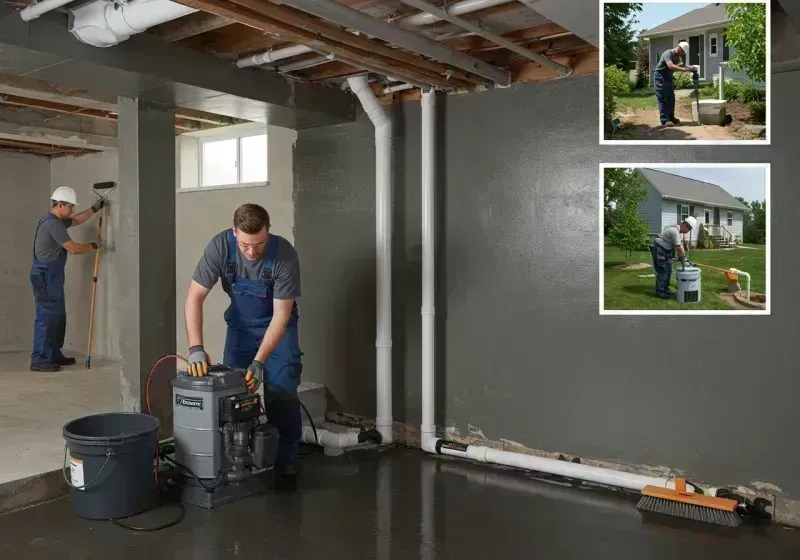 Basement Waterproofing and Flood Prevention process in Lincoln, IL